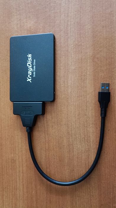 Нові Адаптери USB 3,0 to SSD/HDD 2,5"/3,5" 30см +Блок Живлення 12V, 2A