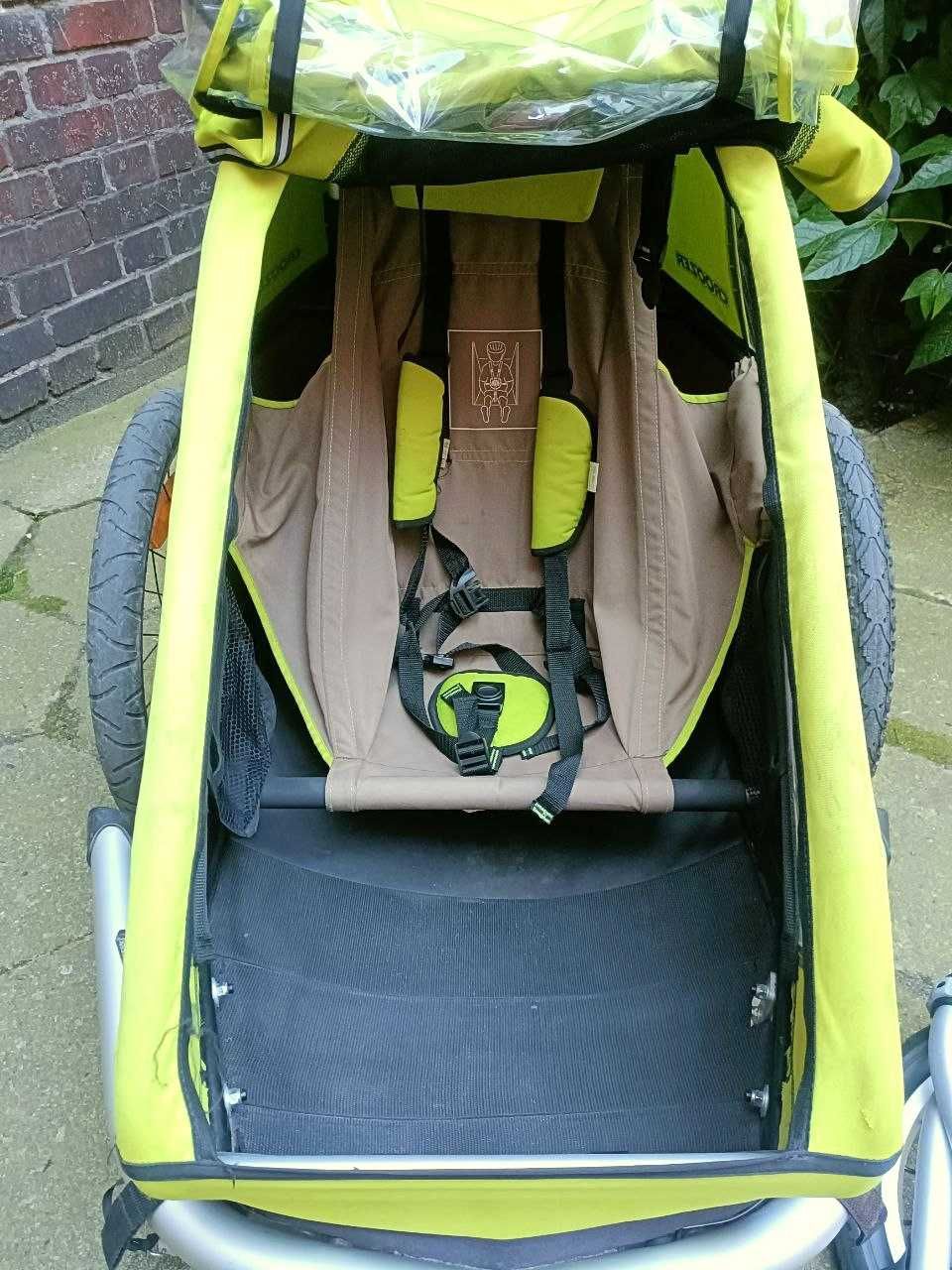 Przyczepka rowerowa Croozer Kid 1 WÓZEK spacerówka biegowy