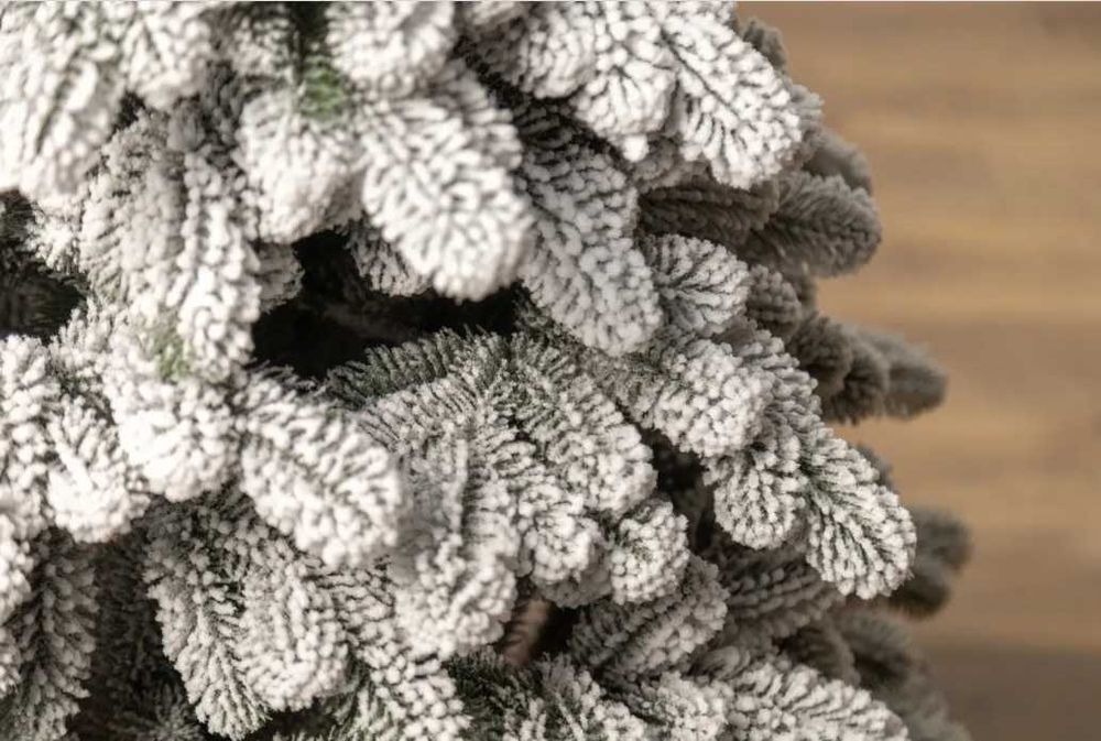 ШИКАРНА! Лита засніжена штучна ялинка Ковалівська від ВИРОБНИКА!