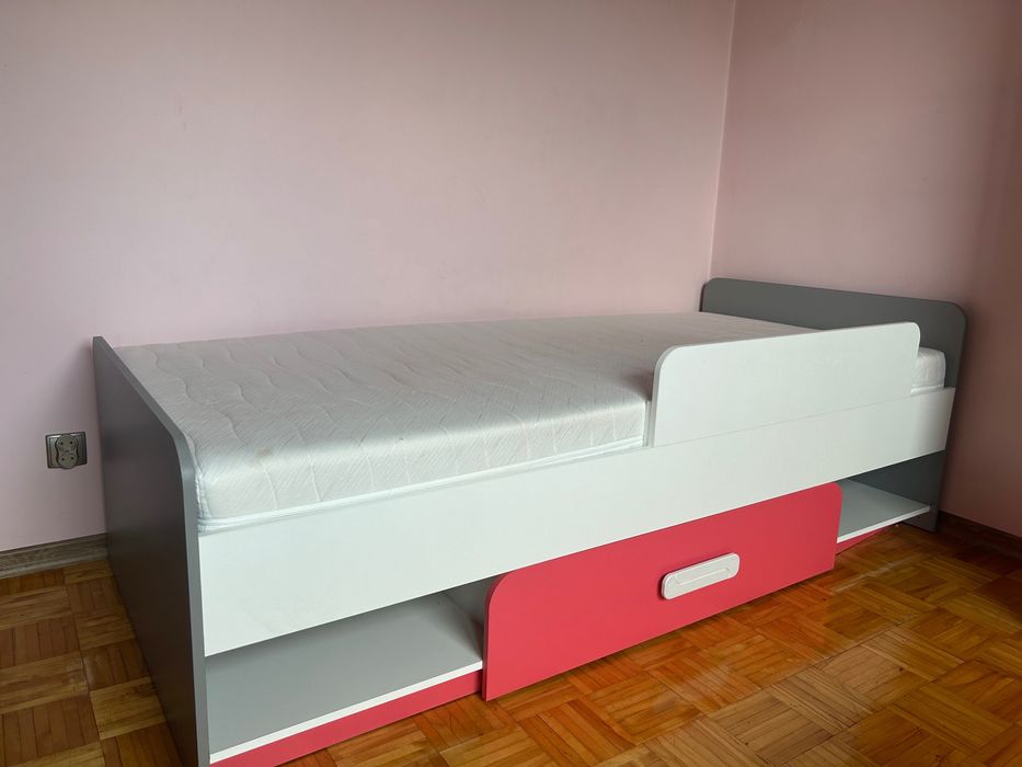 Łóżko dla dziewczynki IQ MALINA firmy ML MEBLE