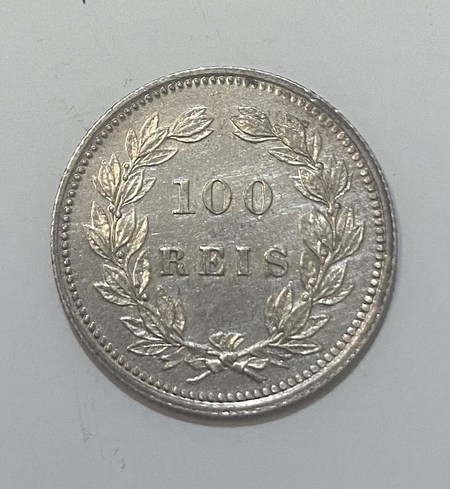 Moeda 100 Reis D CARLOS I - 1898
