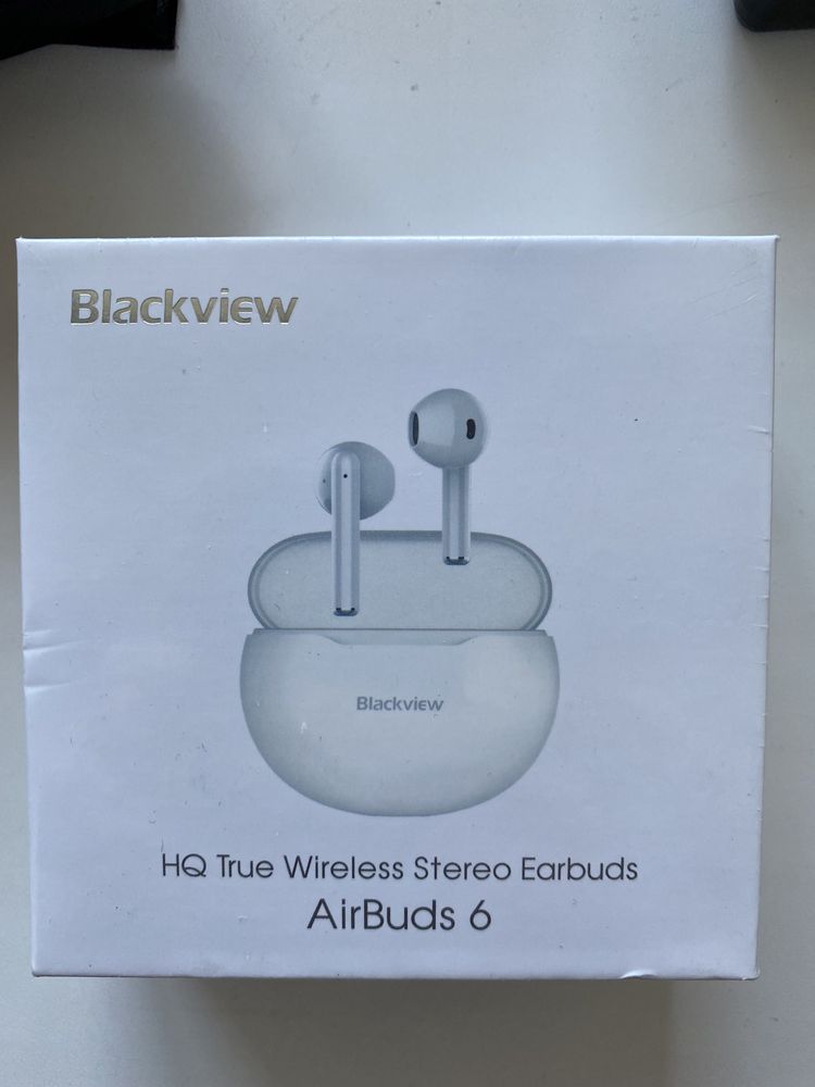 Blackview AirBuds 6, наушники беспроводные, наушники Stereo Earbuds