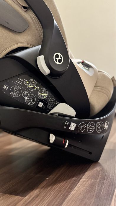 Автокрісло Cybex Cloud T i-Size Plus  Cozy Beige + база cybex Т black