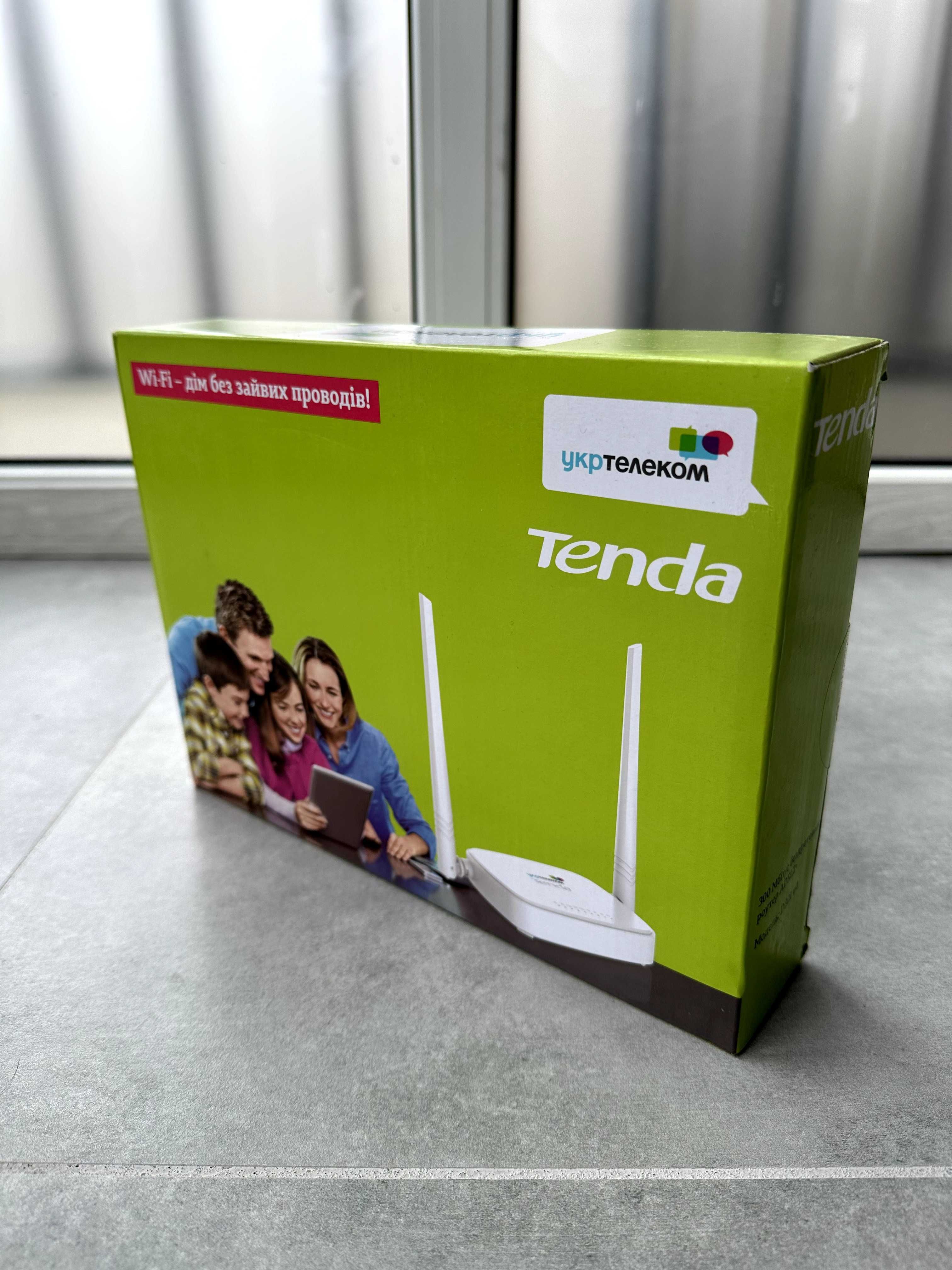 Tenda N300 ADSL2+ модем та Wi-Fi маршрутизатор D301v4