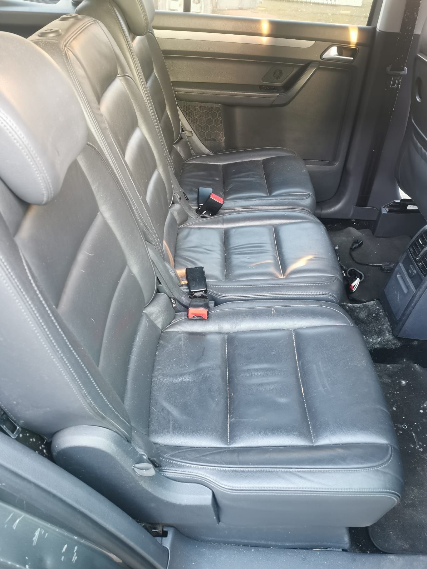 Fotele kanapy VW Volkswagen Touran skóra