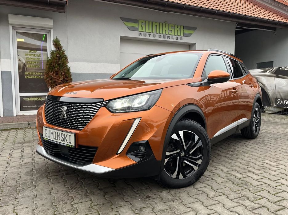 Peugeot 2008 1.5D*130PS*AUTOMAT*Led*Kamera*Navi*PółSkóra*Tempomat*PDC