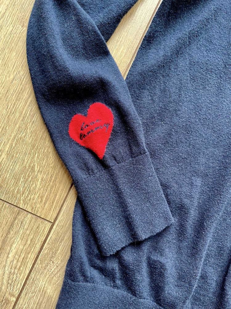 Damski sweter Tommy Hilfiger roz S kolekcja Walentynkowa