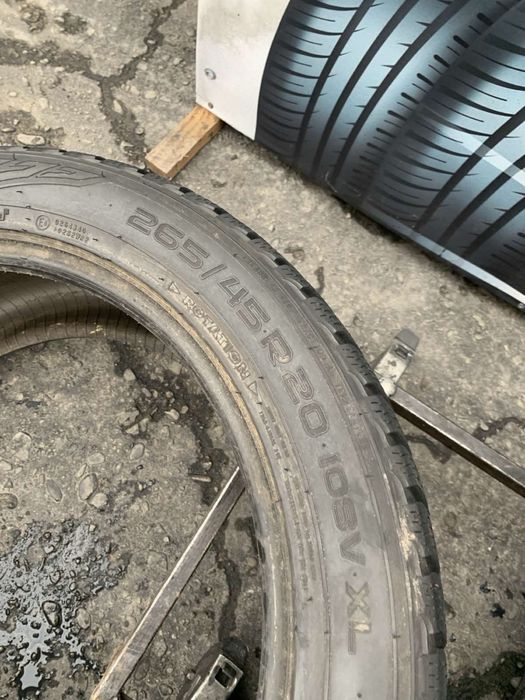 Шини 265/45 R20 Nokian 7-6,8мм, зима, 2021р