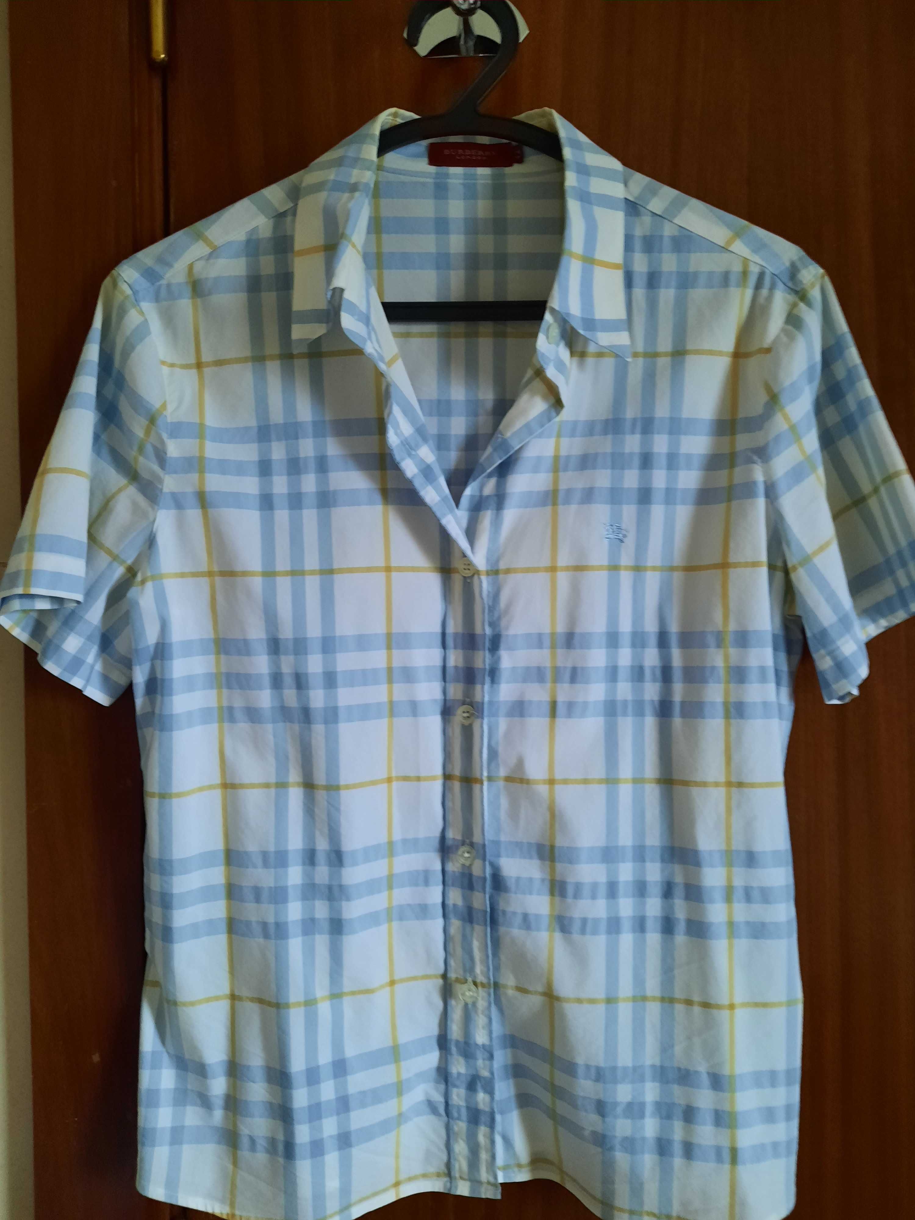 Camisa manga curta Burberry