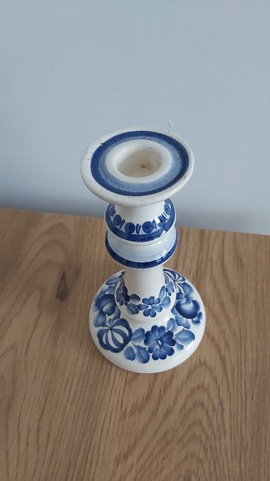 Fajans włocławek lampka stołowa lama stojąca