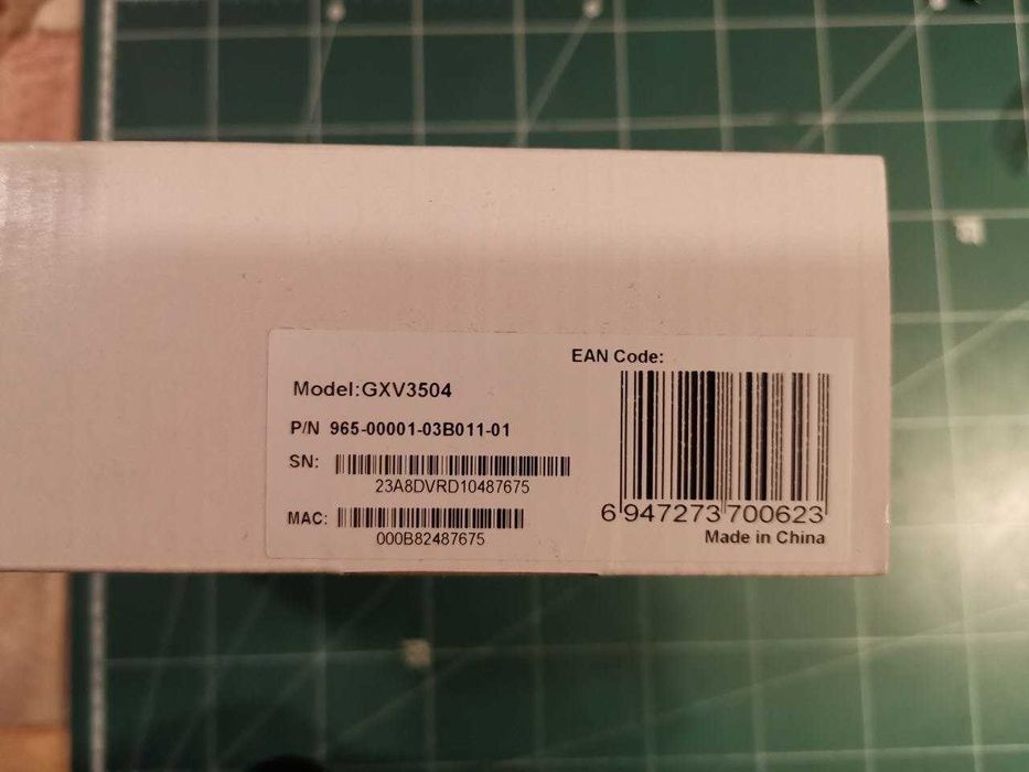 IP видеосервер Grandstream GXV3504 4 Channels video/aud, PoE, SIP/VoIP