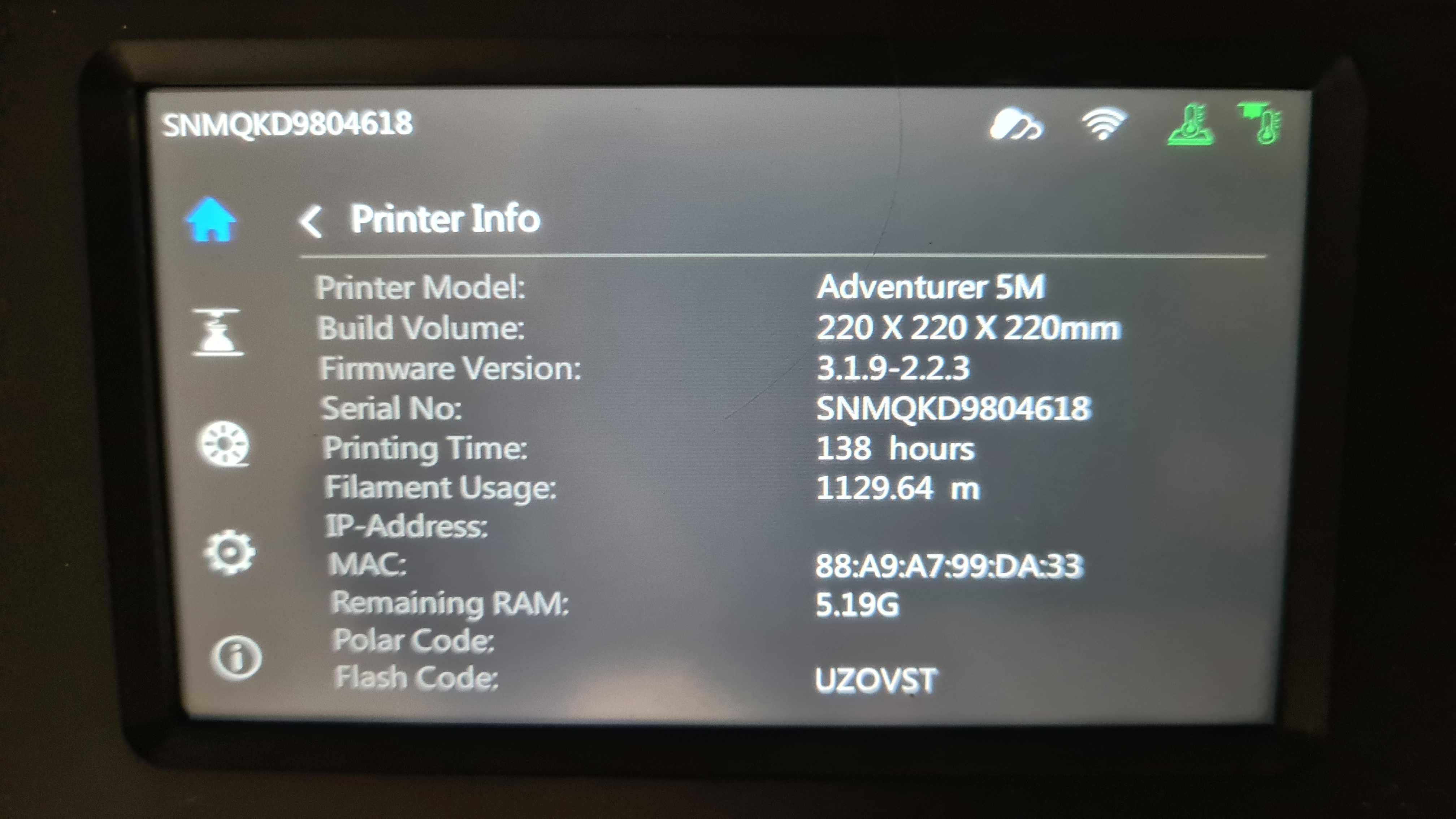 3Д принтер Flashforge Adventurer 5m