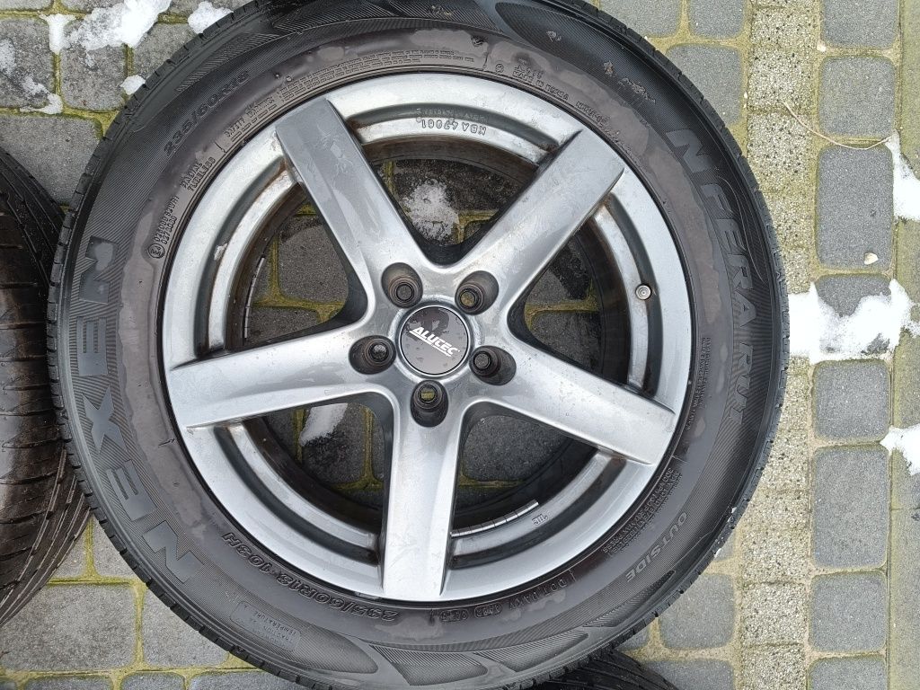 Felgi18 Alutec 5*114,3 Kia Sorento Hyundai Santa fe opona lato 6mm kpl