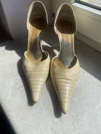 Buty Venezia skora naturalna vintage