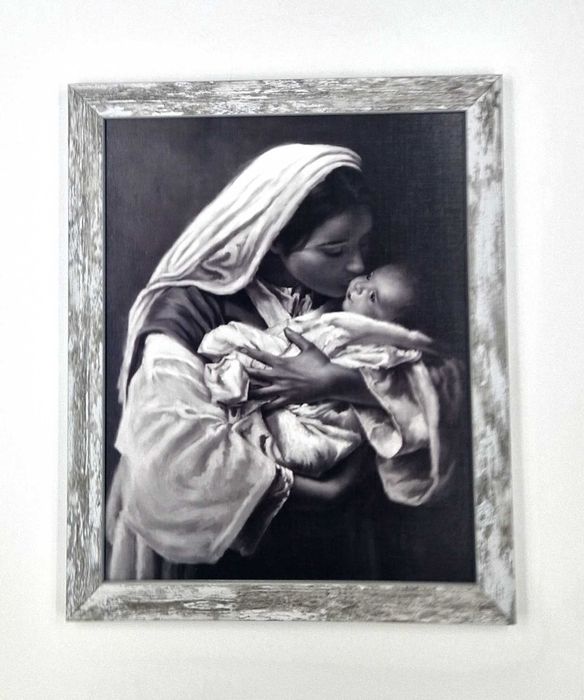 Obraz Matka Boska Całująca, obraz do zawieszenia, obraz na ścianę