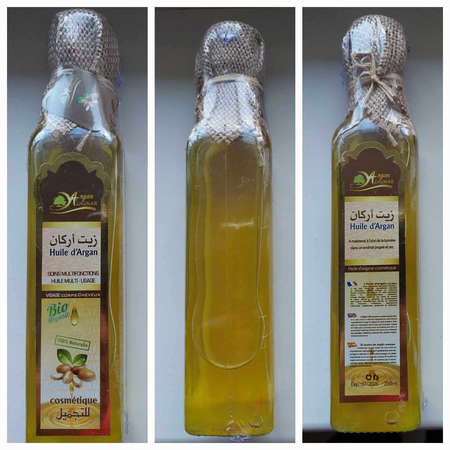 Арганова олія з Марокко (huile d'argan bio), 250 мл