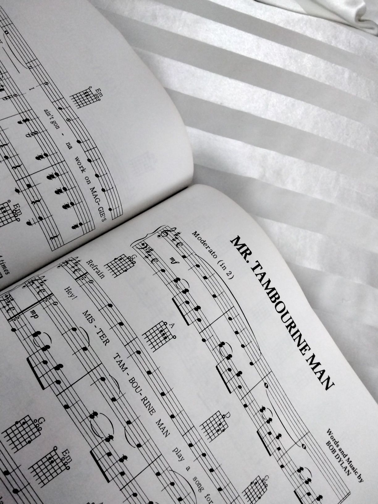 Bob Dylan A Retrospective nuty, teksty piosenek