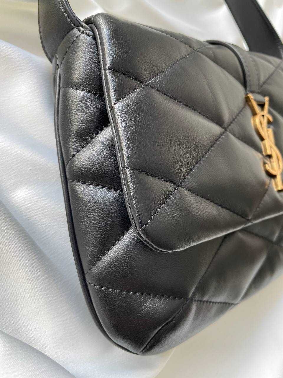 Оригинальная сумочка Saint Laurent Le 57 Leather Matelassé Hobo Bag