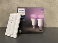 Zestaw żarówek Philips Hue B22 806lm + pilot