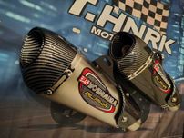 YOSHIMURA alpha - ponteiras de moto  - carbon\inox carbon - 2 modelos