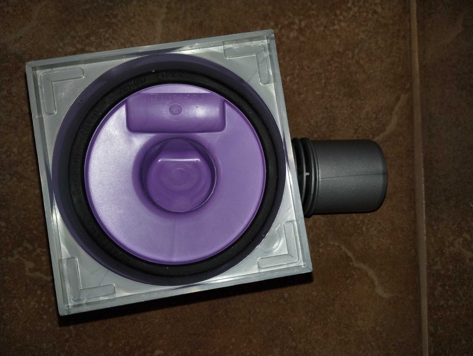 Wpust podłogowy KESSEL Classic DN50 kratka 12x12 cm