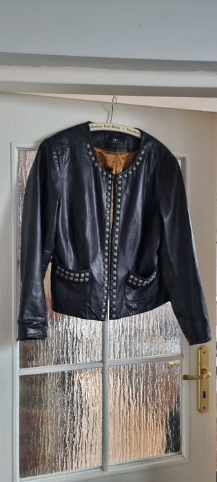 Kurtka skóra naturalna roz.L