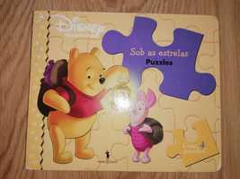 Livro de puzzles Winnie the pooh