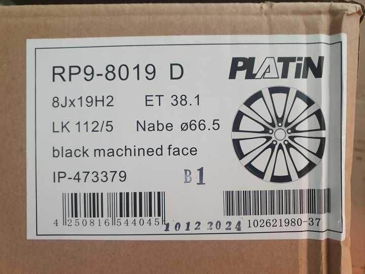 NOWE alufelgi AUDI 19 A4 A6 A7 A8 S4 S6 S7 S8 SQ5 Q5