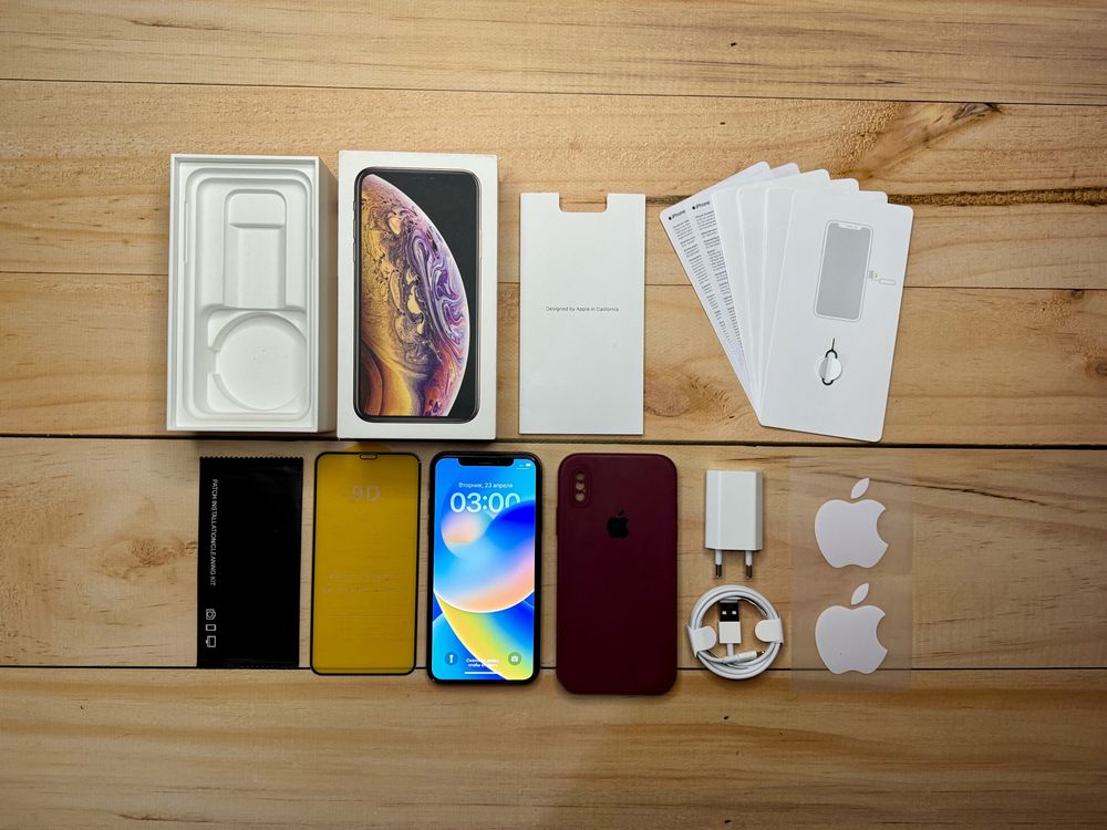 iPhone Xs 64gb Gold Neverlock. 100% АКБ