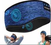 Suchawki Opaska Bluetooth, Sportowa Bieg niebieska