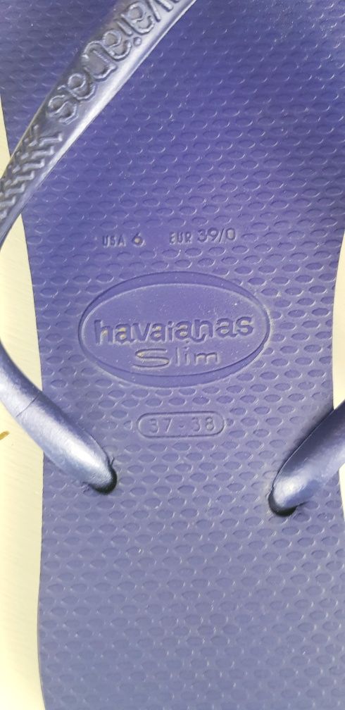 Havaianas klapki japonki 37/38 z krysztalkami