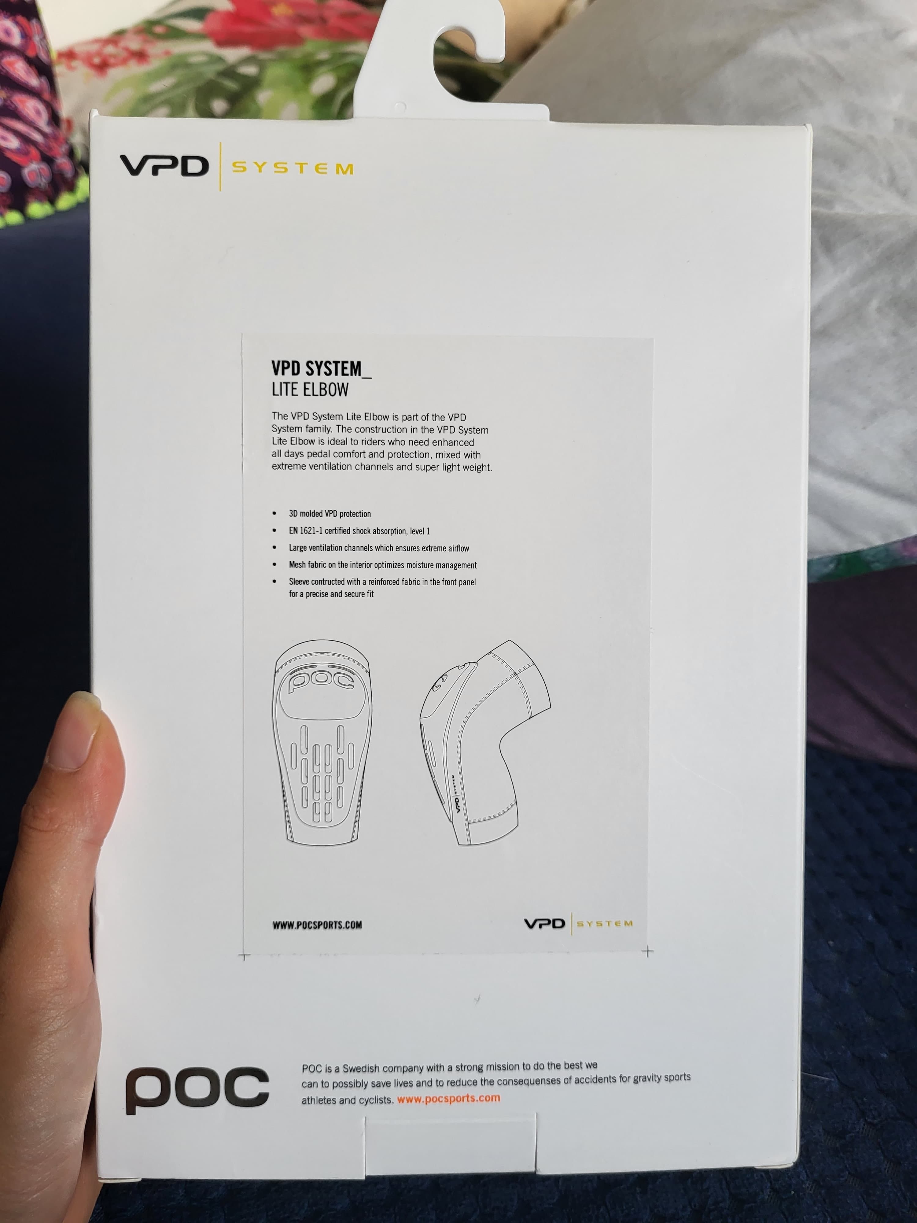 Ochraniacze na łokcie - POC VPD System ( NOWE ) – rozmiar M