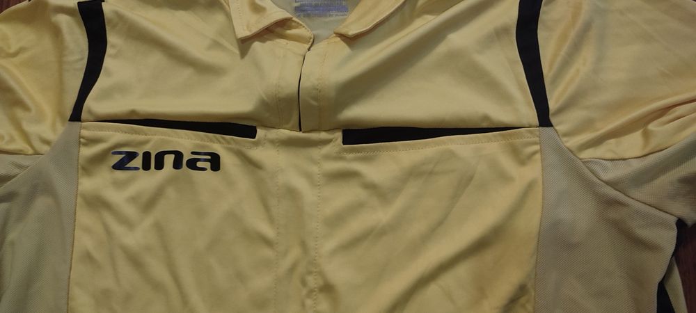 Koszulka sędziowska Zina żółta