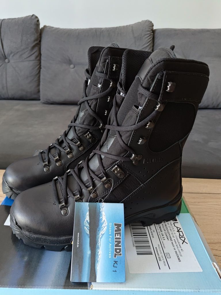Meindl Rib Leicht – rozmiar 43/ UK 8,5, czarne