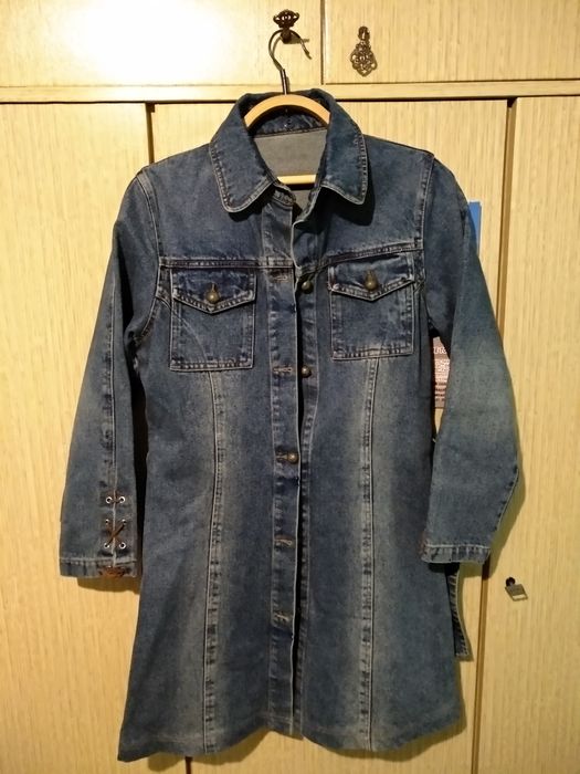 Плащ джинсовий жіночий