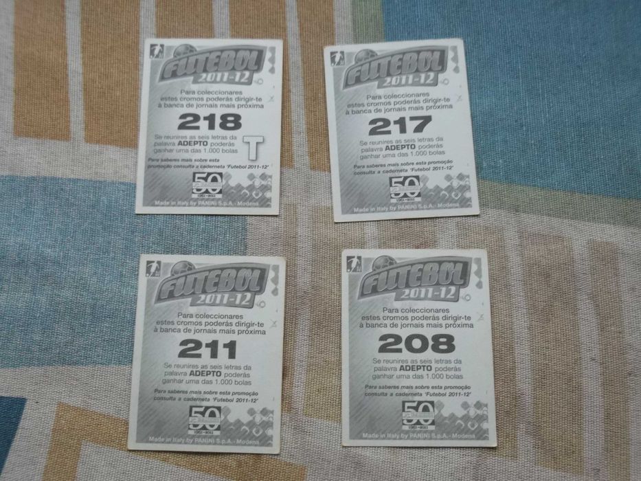 Vendo quatro cromos do Porto