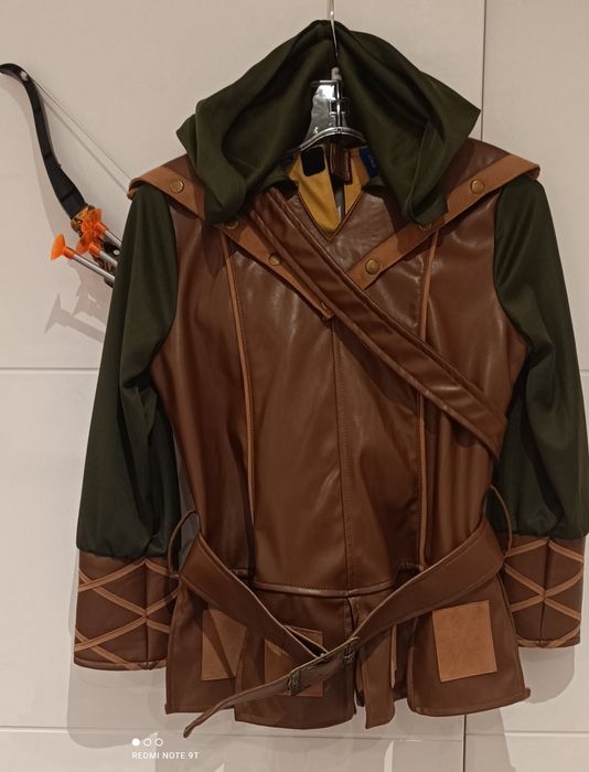 Sprzedam przebranie Halloween, bal karnawałowy Robin Hood roz. 5-6lat