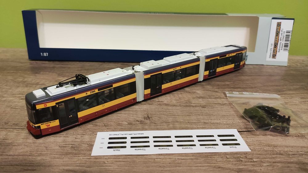 Tramwaj: ADTRANTZ GT 6N, w barwach MPK Łódź [Rietze]