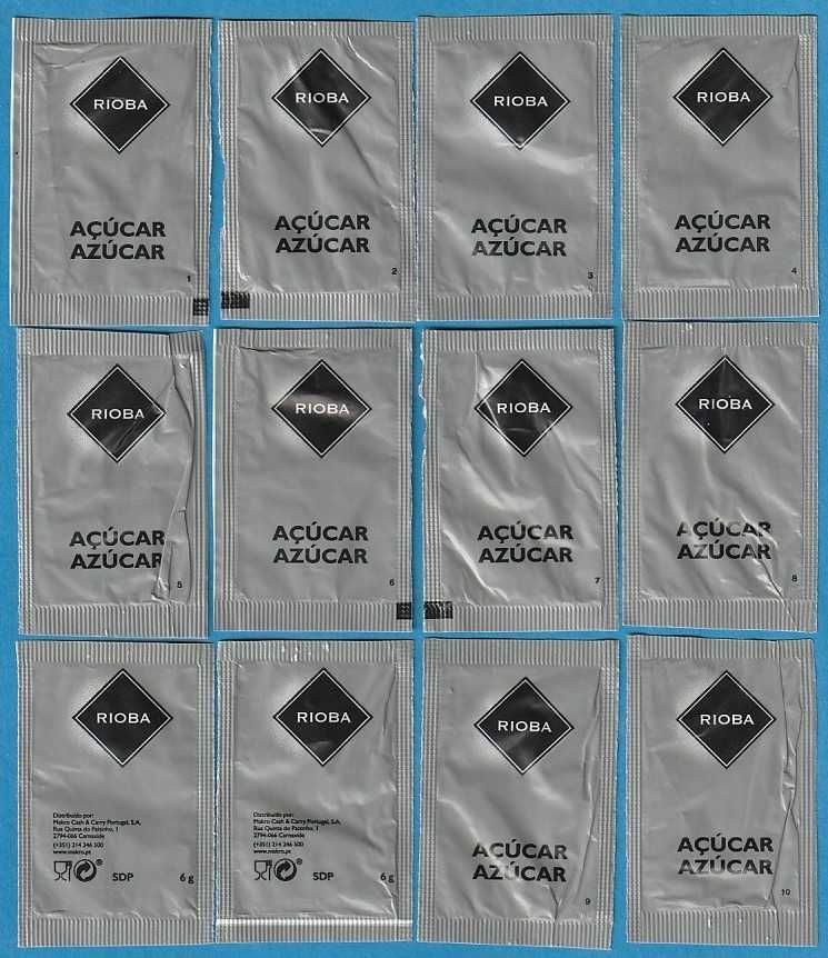 Pacotes de Açúcar - Makro 2023. Série Rioba
