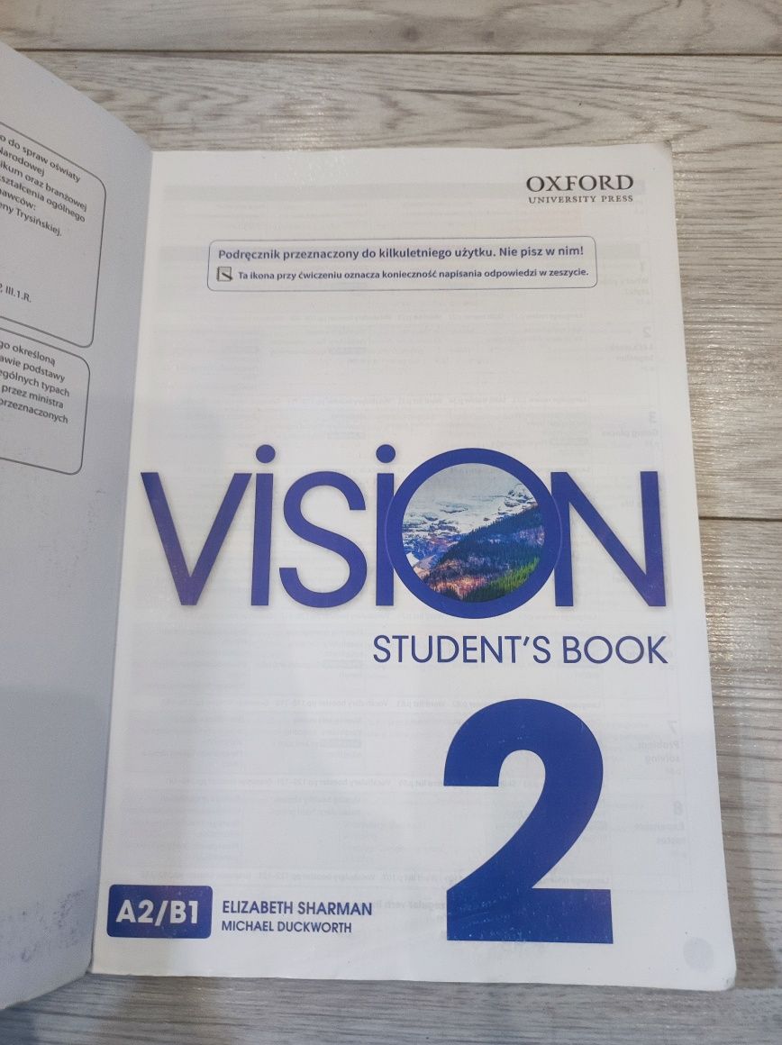 podręcznik Vision 2