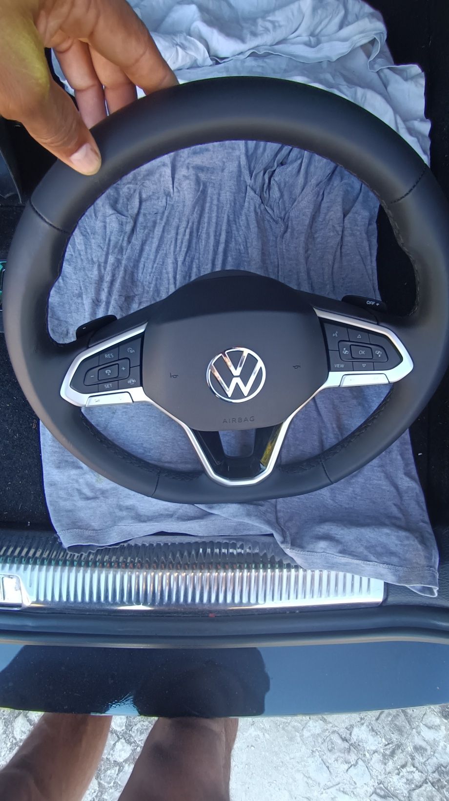 Volante golf 8 como novo