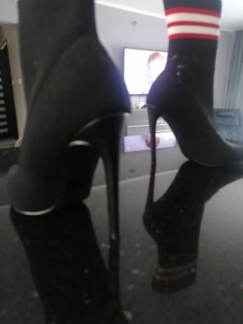 Nowe BOTKI czarne STEVE Madden roz 37