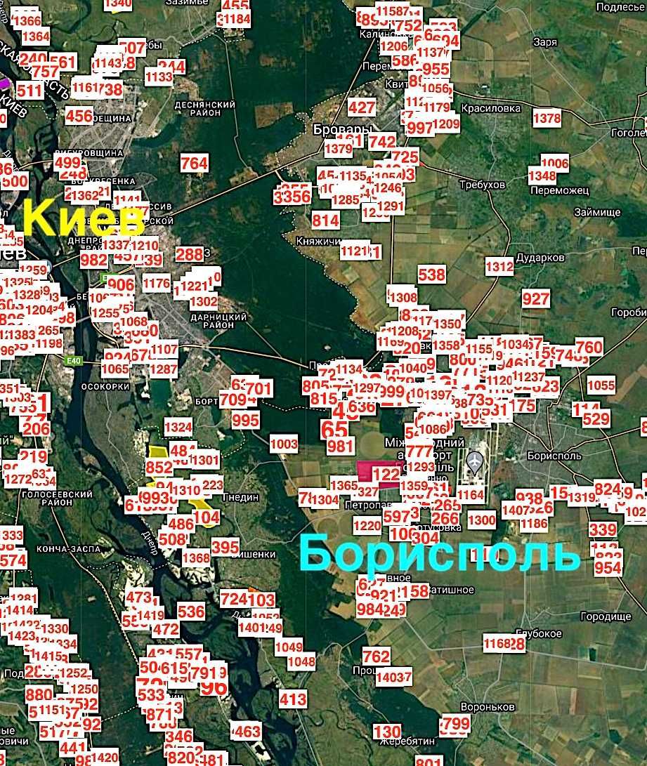 Продаж комерц ділянки вздовж траси Київ-Одеса з електрикою, 20 км Київ