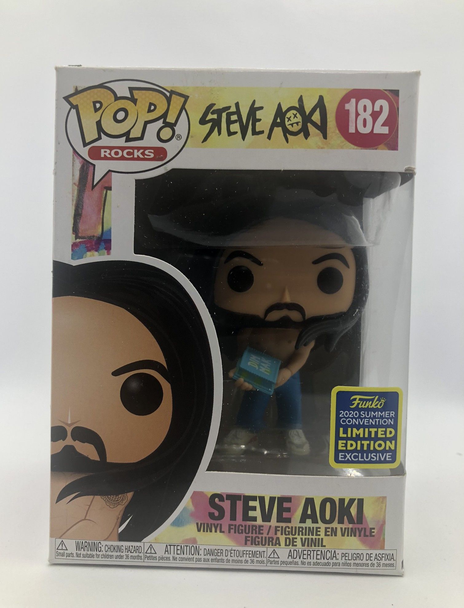 Funko Pop Steve Aoki 182 Steve Aoki #1