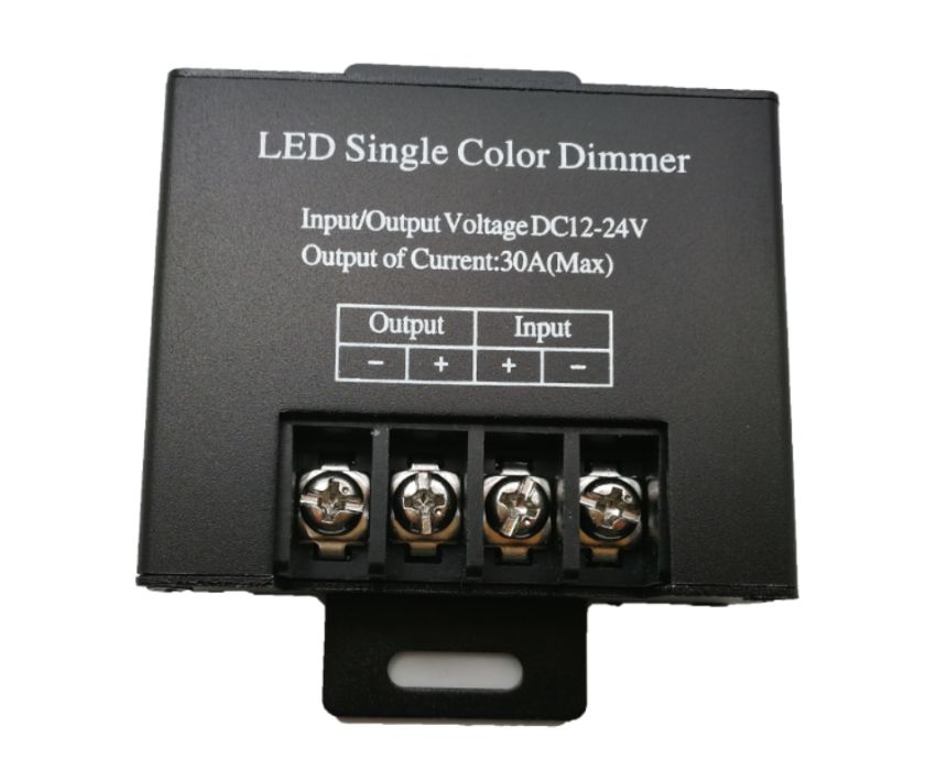Ściemniacz zdalny Dimmer PWM 30A 360W 12V-24V DC taśma led Pilot Nowy