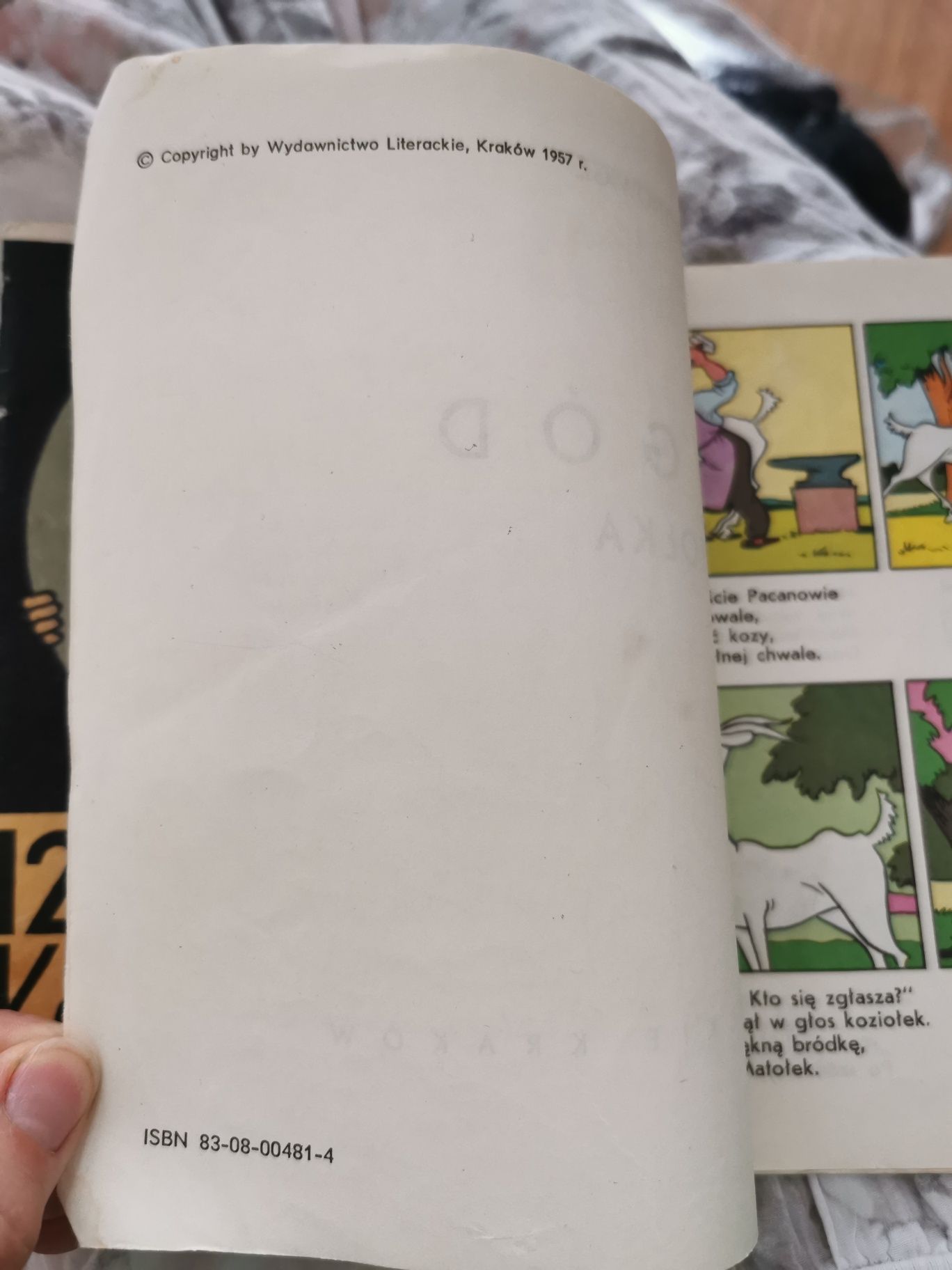 1986 Książka komiks 120 przygód koziolka Matołka