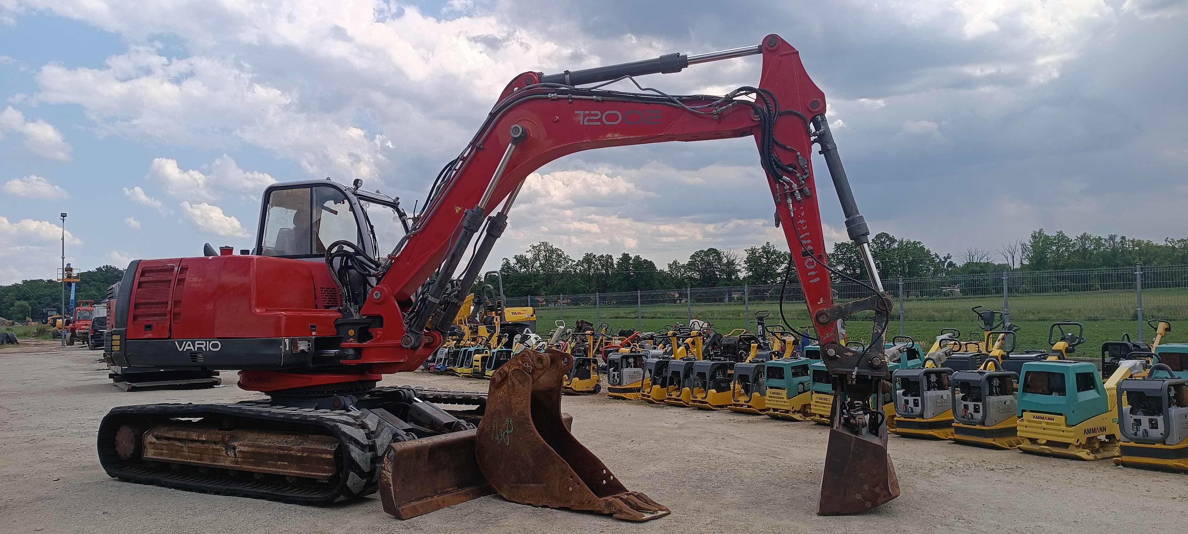 Minikoparka NEUSON 12002 RD / 12T / Wacker / CAT 308 312  TEREX TC 125
