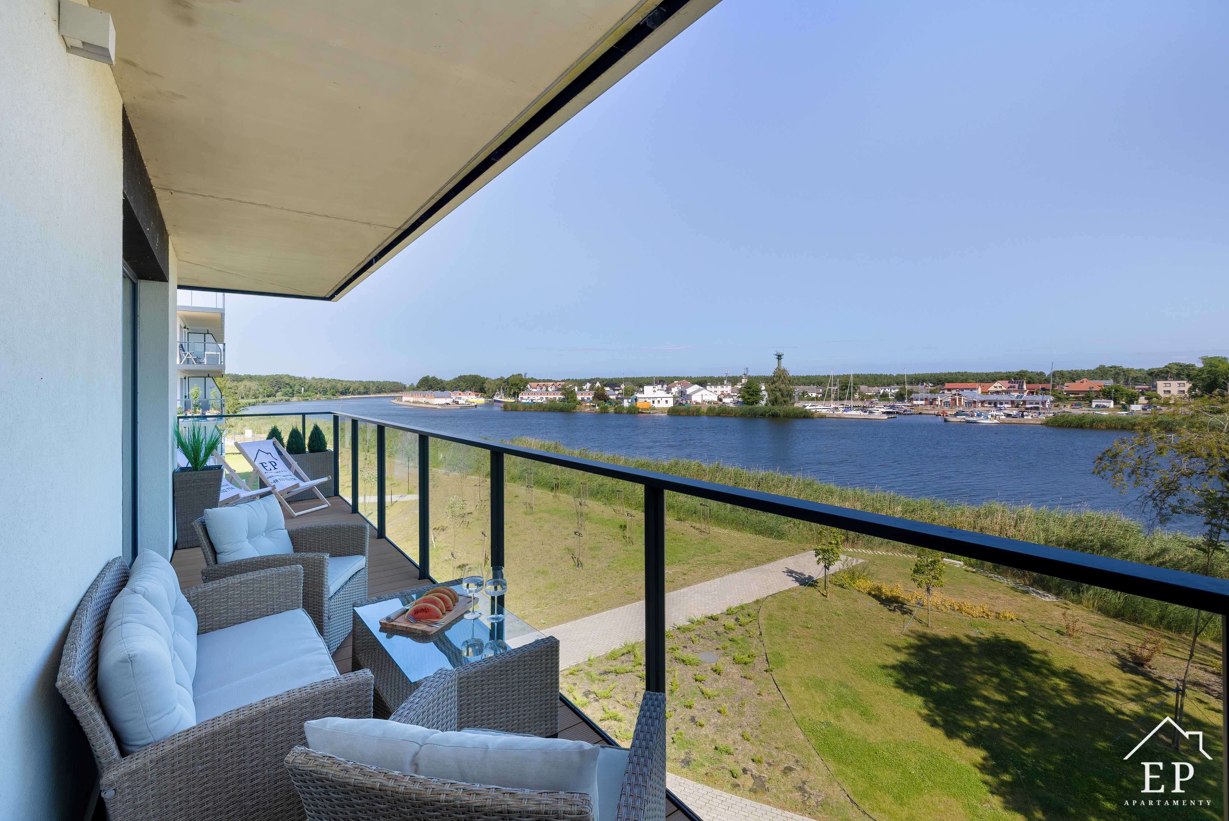 Apartament DZIWNA RIVER z wiokiem na rzekę i SPA Dziwnów EPapartamenty