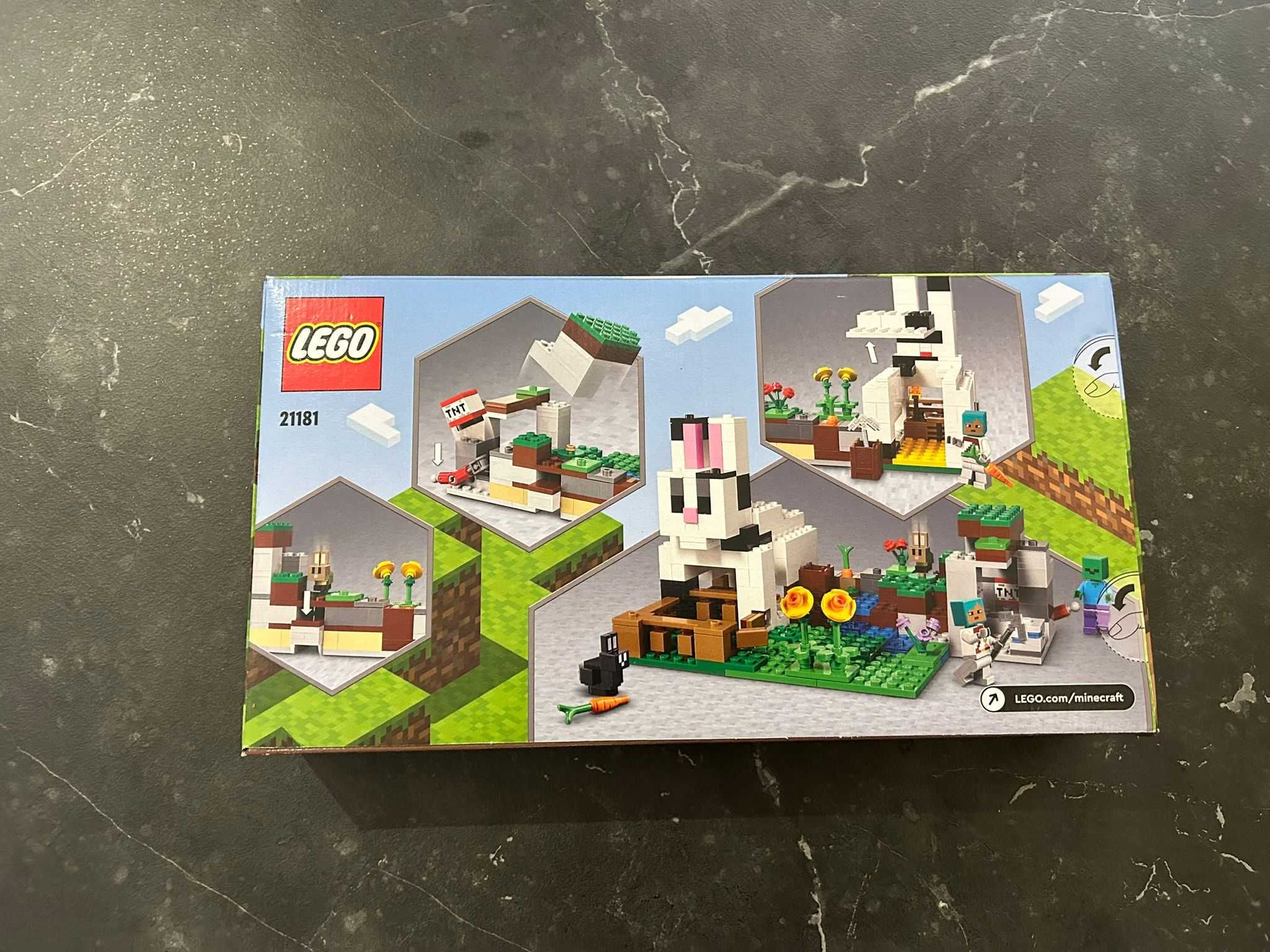 LEGO® 21181 Minecraft - Królicza farma