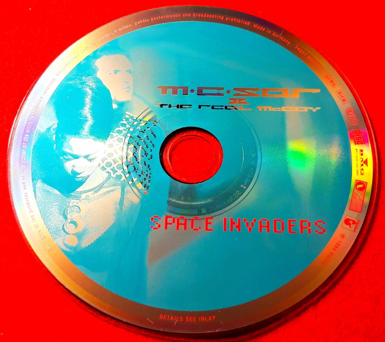 M.C. Sar & The Real McCoy – Space Invaders (CD, 1994)